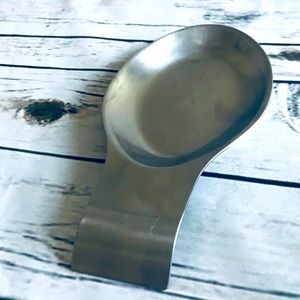 Stainless steel spoon holder